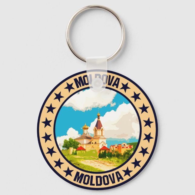 Llavero Moldavia (Anverso)