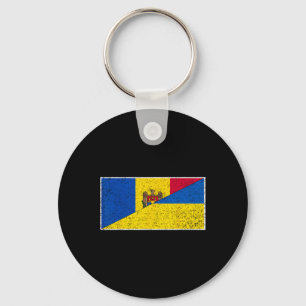 Llavero Moldavia Bandera de Ucrania Orgullo Moldavo Ucrani