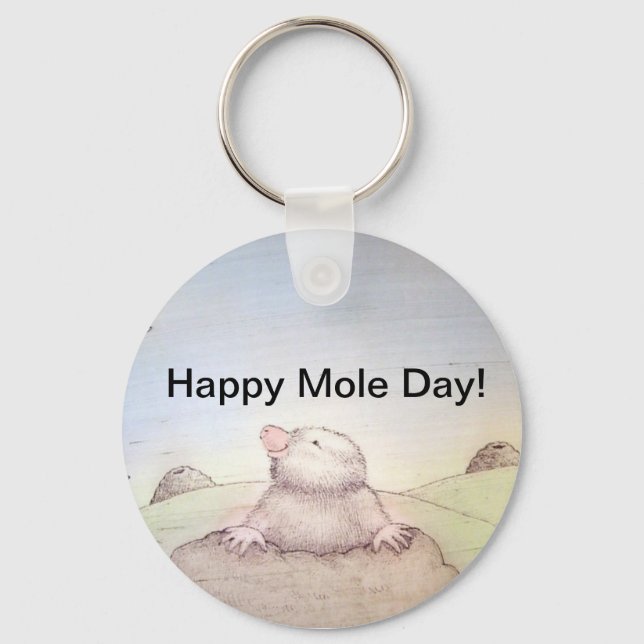 Llavero Mole Day Keychain (Anverso)