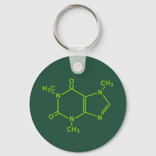 Llavero Molécula cafeína