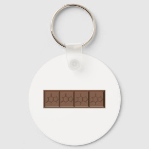 Llavero Molécula de chocolate