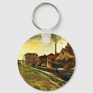 Llavero Molino de hierro en La Haya por Vincent van Gogh