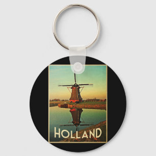 Llavero Molino de viento de Holanda