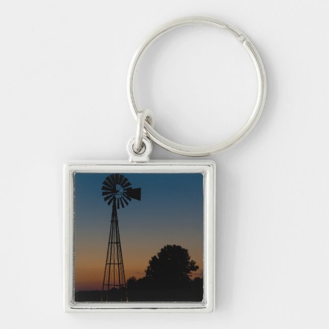 Llavero Molino de viento Ozark Sunset (Frente)