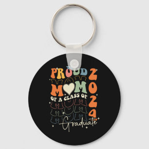 Llavero Mom Cl De 2024 Senior 24 Graduate Graduation Groov