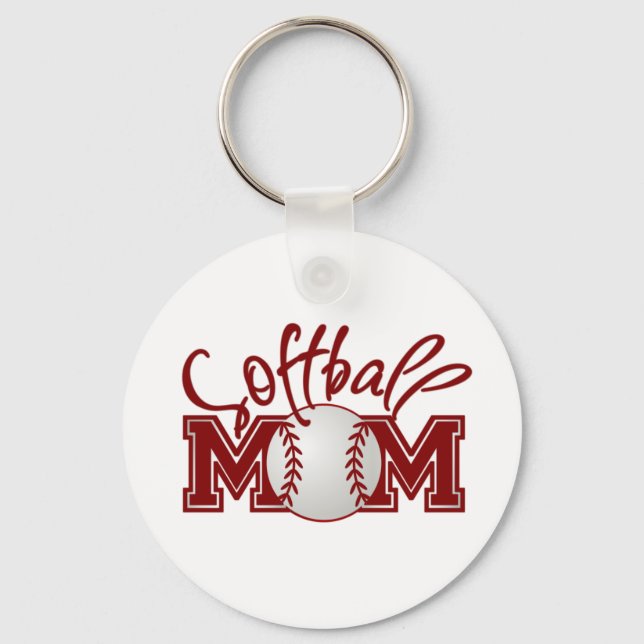 Llavero MOM de Softball (Anverso)
