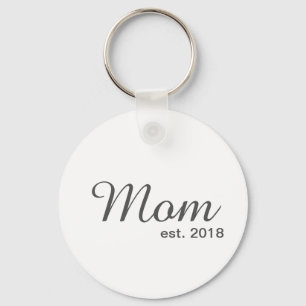 Llavero Mom established keychain