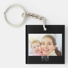 Llavero Mom Established Modern Photo Acrylic Keychain