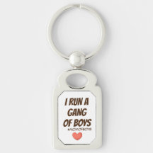 MOM FUNNY BOY GANG keychain