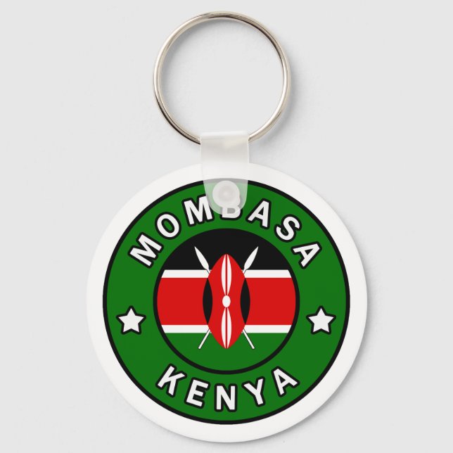 Llavero Mombasa Kenia (Anverso)