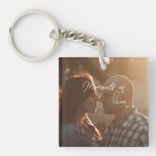 Llavero Momentos de amor, pareja enamorada