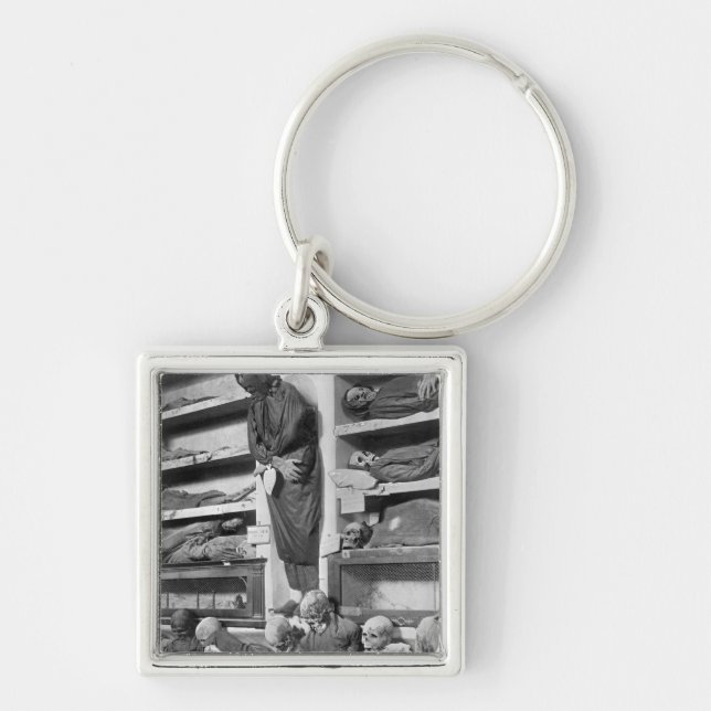 Llavero Momias en las catacumbas de Palermo, Italia (Frente)