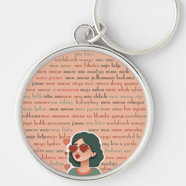 Llavero Mon Amour (Frente)