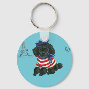 Llavero Mon Petit Chou Chou Black Poodle Puppy