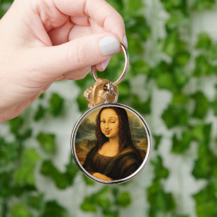 Llavero Mona Lisa Clásico Arte Leonardo Da Vinci