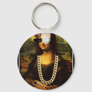 Llavero Mona Lisa Thug Life Art Life