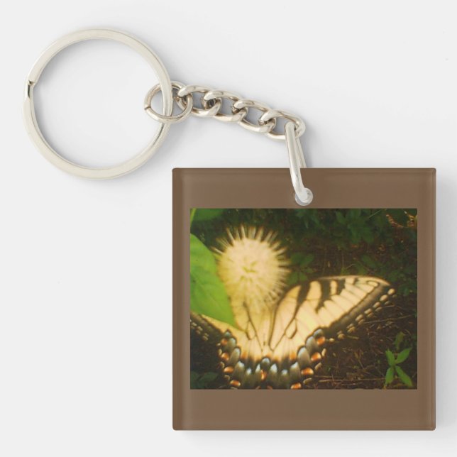 Llavero Monarca amarillo de julio (Frente)