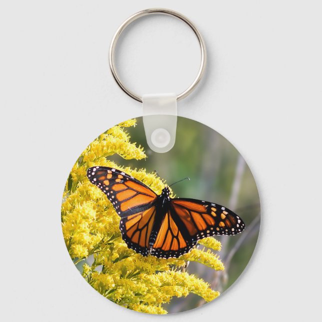 Llavero Monarch Butterfly Keychain (Anverso)