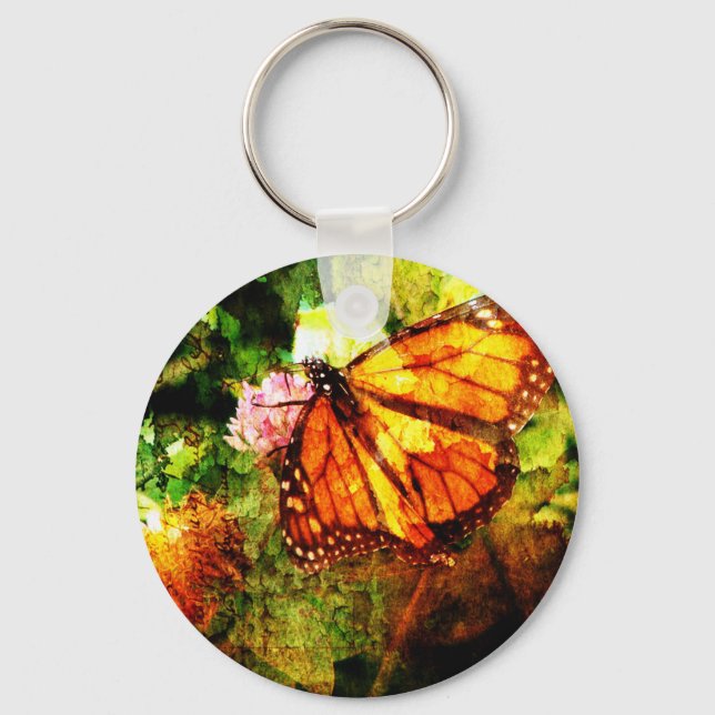 Llavero Monarch Grunge (Anverso)