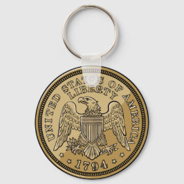 Llavero Moneda Águila de la Libertad de Estados Unidos Art