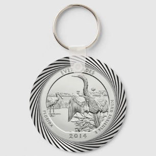 LLAVERO MONEDA DE EVERGLADES