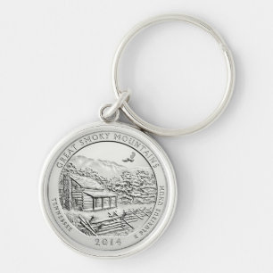 LLAVERO MONEDA DE GREAT SMOKY MOUNTAINS
