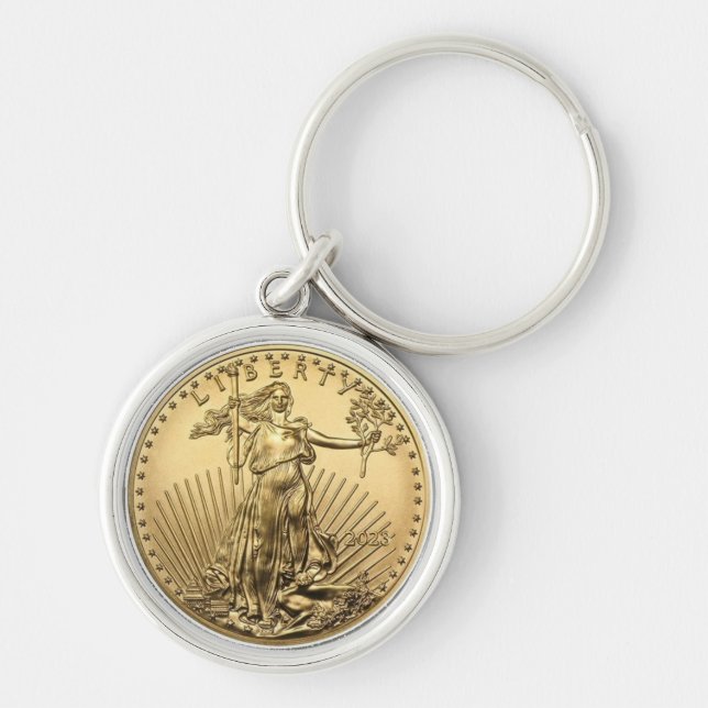 Llavero Moneda de la American Gold Eagle (Frente)