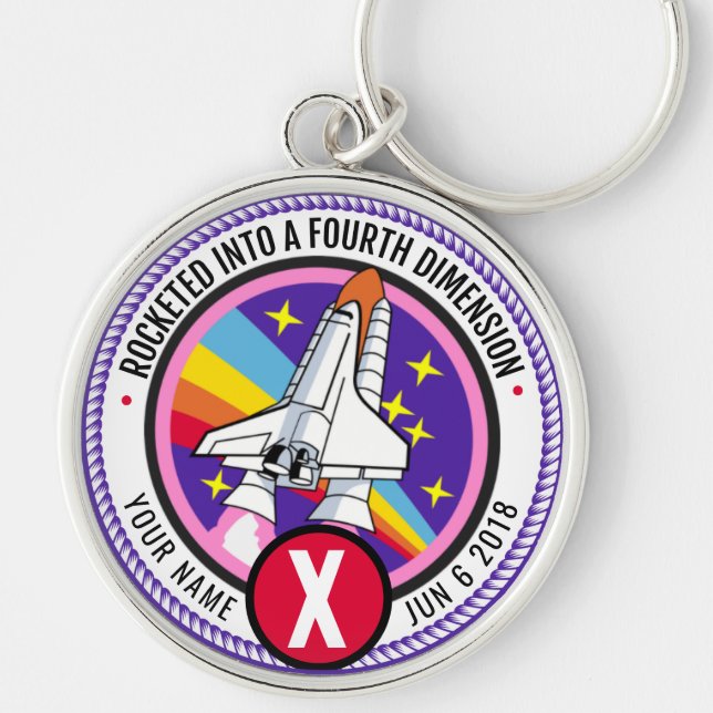 Llavero Moneda de la Medalla de Aniversario de Alcohólicos (Frente)