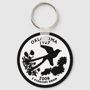 Llavero Moneda de Oklahoma