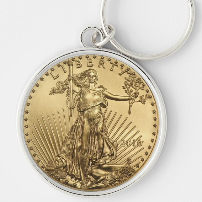 Llavero Moneda de oro (Frente)