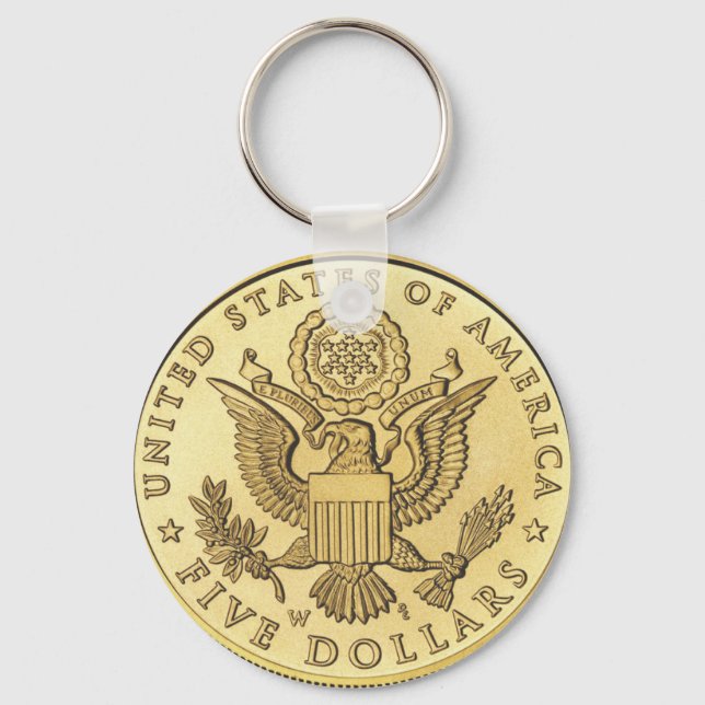 Llavero Moneda de oro (Anverso)