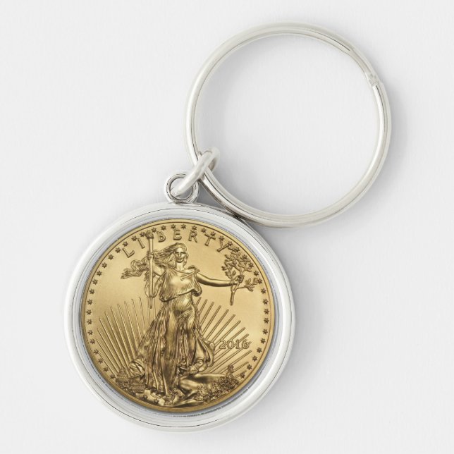 Llavero Moneda de oro (Frente)