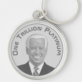 Llavero Moneda Platinum de billón de dólares
