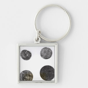 Llavero Monedas de Cunobelinus o Cymbeline, rey de Mercia