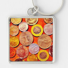 Llavero Monedas Mundiales