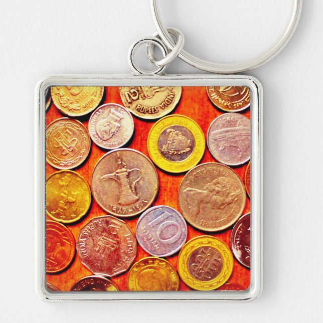 Llavero Monedas Mundiales (Frente)