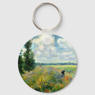 Llavero Monet - Campo de amapolas, Argenteuil