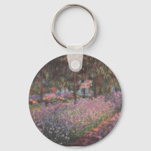 Llavero Monet florece arte de las vides de Giverny del