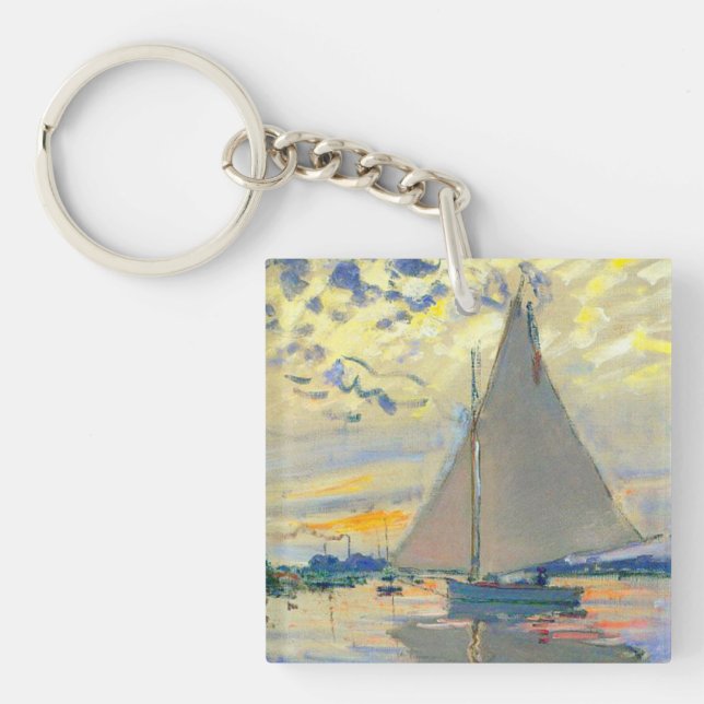 Llavero Monet Sailboat en Le Petit-Gennevilliers (Frente)