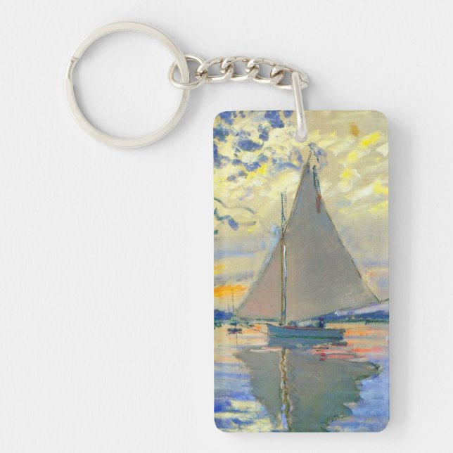 Llavero Monet Sailboat en Le Petit-Gennevilliers (Frente)