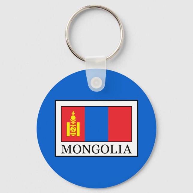 Llavero Mongolia (Anverso)