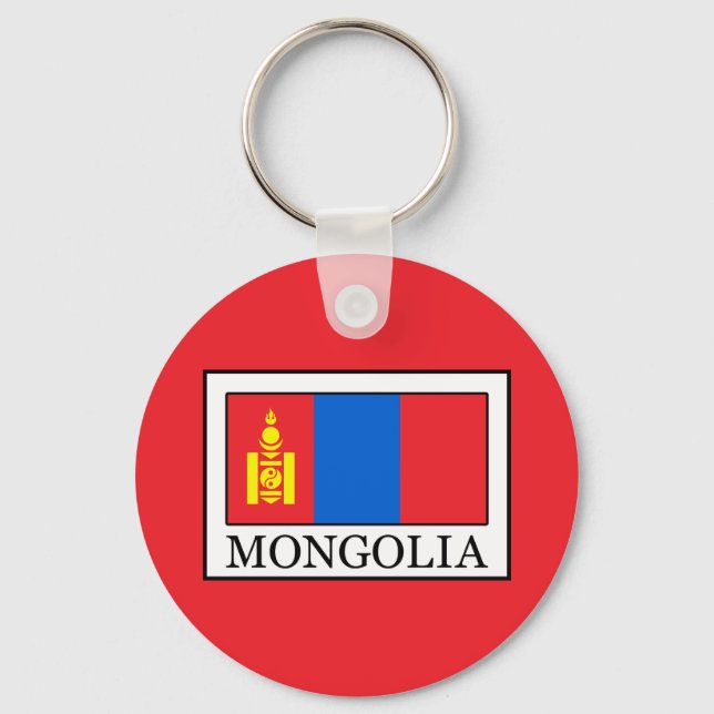 Llavero Mongolia (Anverso)