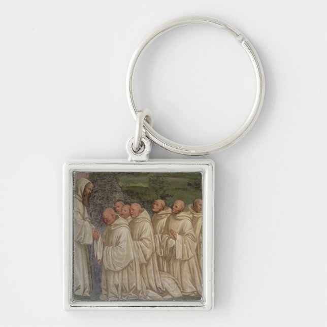 Llavero Monjes benedictinos, a partir de la vida de St. (Frente)