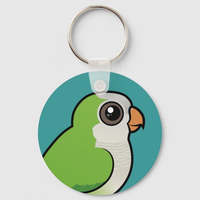 Llavero Monk Parakeet (Anverso)