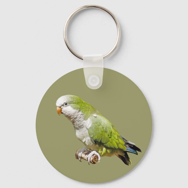 Llavero Monk Parakeet (Anverso)