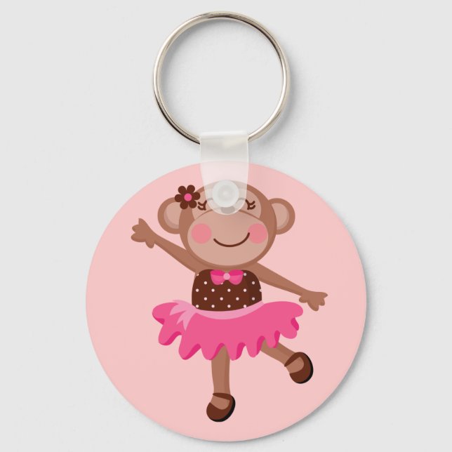 Llavero Monkey Ballerina (Anverso)