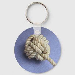 Llavero Monkey fist knot key chain