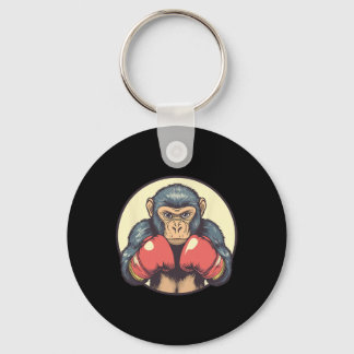 Llavero Mono Con Guantes De Boxeo Determinados