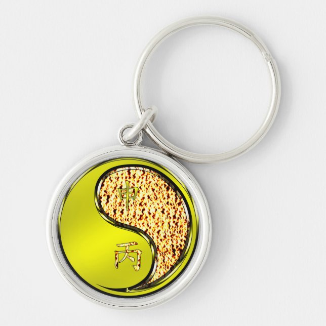 Llavero Mono de Fuego (Frente)