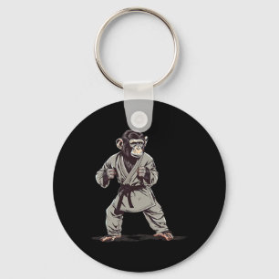 Llavero Mono de Karate Kickboxing Judo Jiu-jitsu Mma Artes